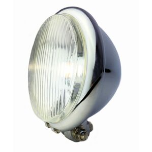 Predné svetlo Batesovho štýlu, LED 15cm, pochrómované