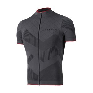 BIOTEX Cyklistický dres s krátkym rukávom - SOFFIO - šedá