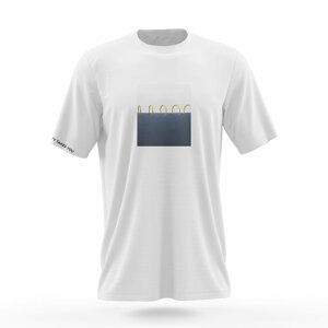 NU. BY HOLOKOLO Cyklistické tričko s krátkym rukávom - CURIOSITY - modrá/biela 3XL