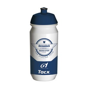 TACX Cyklistická fľaša na vodu - DECEUNINCK-QUICKSTEP - modrá/biela