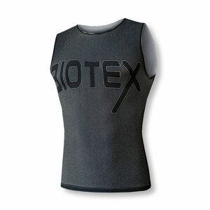 BIOTEX Cyklistické tričko bez rukávov - REVERSE - čierna