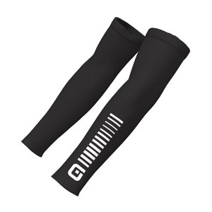 ALÉ Cyklistické návleky na ruky - SUNSELECT ARMWARMER - čierna/biela