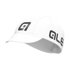 ALÉ Cyklistická čiapka - COTTON  - biela/čierna