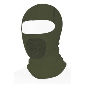 BIOTEX Cyklistická kukla - SEAMLESS - zelená UNI