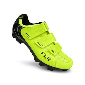 FLR Cyklistické tretry - F55 MTB - čierna/žltá