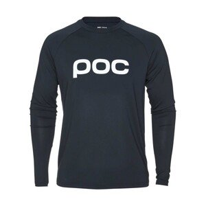POC Cyklistický dres s dlhým rukávom letný - REFORM ENDURO - čierna/biela L
