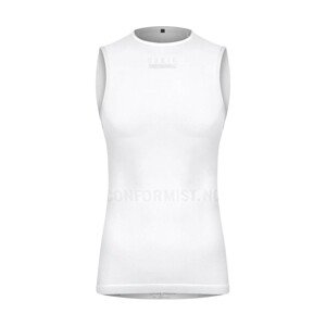 GOBIK Cyklistické tričko bez rukávov - LIMBER SKIN ICE W - biela M