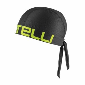 CASTELLI Cyklistická bandana - bandana - žltá/čierna