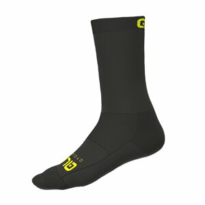 ALÉ Cyklistické ponožky klasické - TEAM  - čierna S
