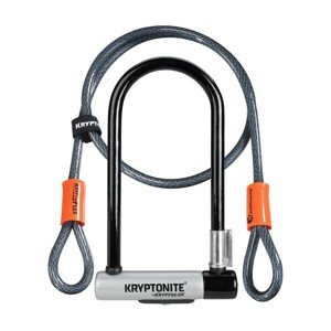 KRYPTONITE zámok na bicykel - U KRYPTOLOK - čierna