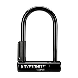 KRYPTONITE zámok na bicykel - KEEPER MINI 6 - čierna
