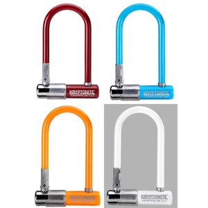 KRYPTONITE zámok na bicykel - KRYPTOLOK MINI-7 - oranžová