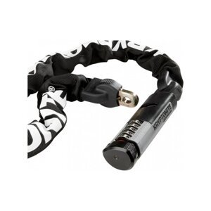 KRYPTONITE zámok na bicykel - KRYPTOLOK 990 COMBO - biela/čierna