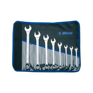UNIOR sada kľúčov - SET OF WRENCHES  - strieborná