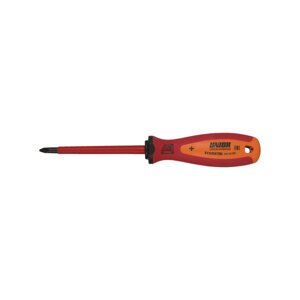 UNIOR skrutkovač - SCREWDRIVER  VDE TBI PH1 x 80 - červená