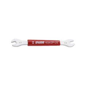 UNIOR kľúč - SPOKE WRENCH 4,3 x 4,4 - červená