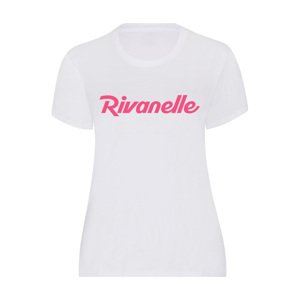RIVANELLE BY HOLOKOLO Cyklistické tričko s krátkym rukávom - CREW - biela L