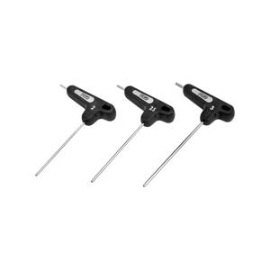 PRO sada kľúčov - T-WRENCHES 2/2,5/3mm - čierna
