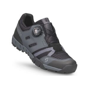SCOTT Cyklistické tretry - SPORT CRUS-R BOA W - šedá/čierna 39