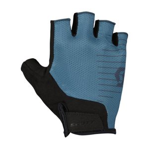 SCOTT Cyklistické rukavice krátkoprsté - ASPECT GEL SF - modrá 2XL