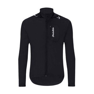 HOLOKOLO Cyklistická vetruodolná bunda - WIND/RAIN - čierna S
