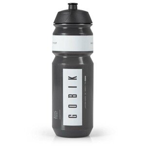 GOBIK Cyklistická fľaša na vodu - SHIVA - šedá/antracitová