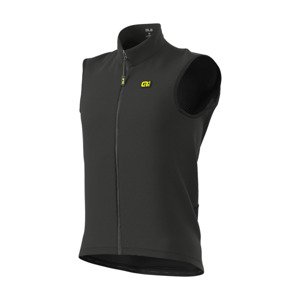 ALÉ Cyklistická vesta - GUSCIO VENTO 2.0 - čierna XL