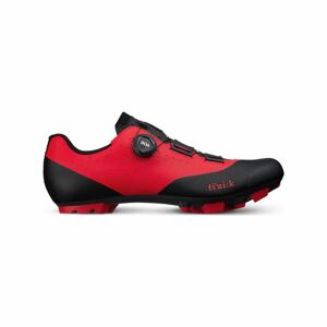 FIZIK Cyklistické tretry - VENTO X3 OVERCURVE - červená/čierna 44