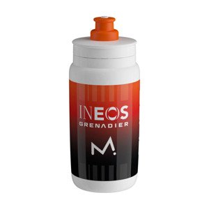 ELITE Cyklistická fľaša na vodu - FLY 550 INEOS GRENADIER 2025 - biela/červená/čierna