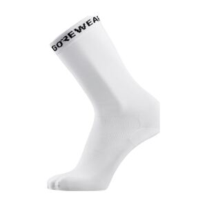 GORE Cyklistické ponožky klasické - ESSENTIAL - biela 44-46