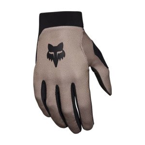 FOX Cyklistické rukavice dlhoprsté - RANGER - hnedá 2XL