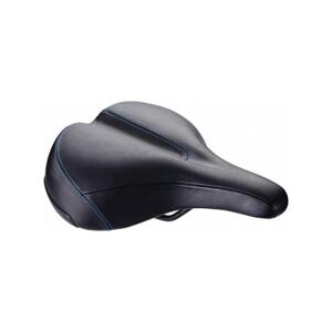 BBB sedlo - COMFORTPLUS RELAXED LEATHER 205MM - čierna