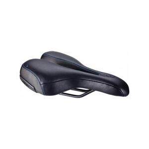 BBB sedlo - SPORTPLUS ACTIVE LEATHER 170MM - čierna