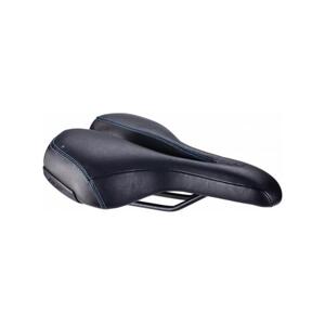BBB sedlo - SPORTPLUS ACTIVE LEATHER 185MM - čierna