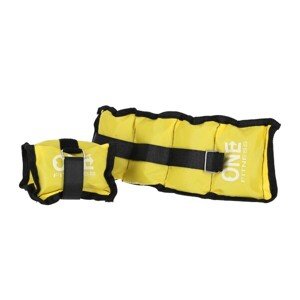 ZÁŤAŽE WW02 ŽLTÉ 2 x 1,5 kg ONE FITNESS