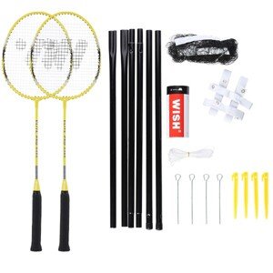 ALUMTEC 4466 ŽLTÁ SADA RAKIET NA BADMINTON WISH