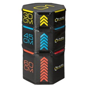 PYOBS01 SADA OSEMHRANNÝCH PLYO BOXOV HMS PREMIUM