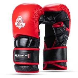 WARRIOR VEĽ.XL ČERVENÉ PRÉMIOVÉ MMA RUKAVICE DBX BUSHIDO XL