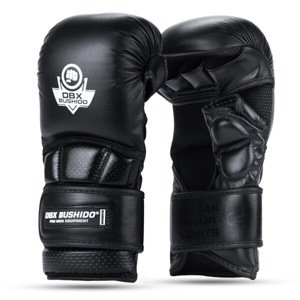 WARRIOR VEĽ.L ČIERNE PRÉMIOVÉ MMA RUKAVICE DBX BUSHIDO L