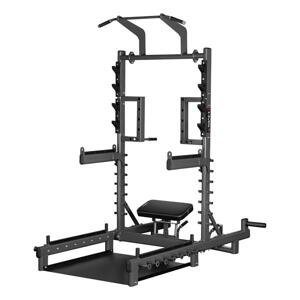 SMP01 MULTIFUNKČNÝ STOJAN S PLOŠINOU NA ZDVÍHANIE ČINIEK A HIP THRUST HMS