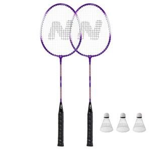 NRZ2053 SADA 2 BADMINTONOVÝCH RAKET NILS