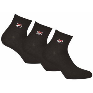 Fila Ponožky  Quarter Plain 3 Pack Veľkosť: 35-38 EUR