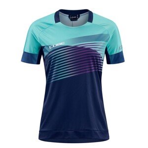 Cube  Teamline Round Neck Jersey W Veľkosť: XS