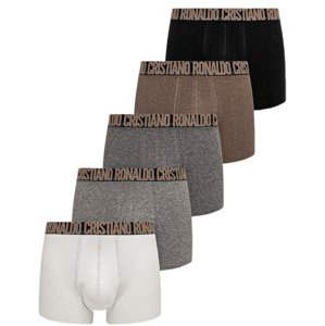 Cr7 Pánska spodná bielizeň CR7 Trunks 5 Pack Fashion + Travel Bag Veľkosť: L